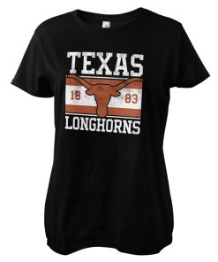 Kvinna Shirtstore | Texas Longhorns Flag Girly Tee