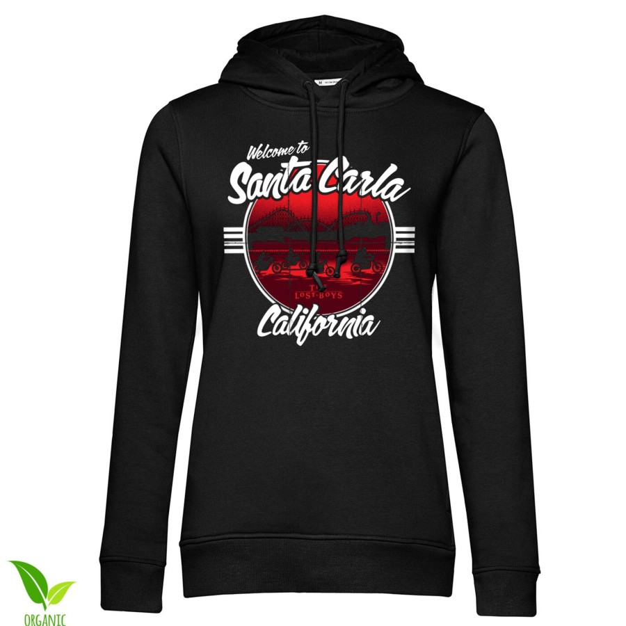 Kvinna Shirtstore | Welcome To Santa Clarita Girls Hoodie Black