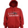 Mann Shirtstore | Airwolf Distressed Hoodie Red