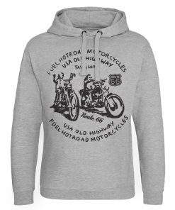 Mann Shirtstore | Route 66 Fuel Epic Hoodie Heather-Grey