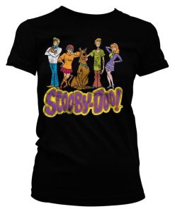 Kvinna Shirtstore | Team Scooby Doo Distressed Girly Tee