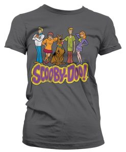 Kvinna Shirtstore | Team Scooby Doo Distressed Girly Tee
