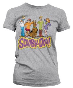 Kvinna Shirtstore | Team Scooby Doo Distressed Girly Tee