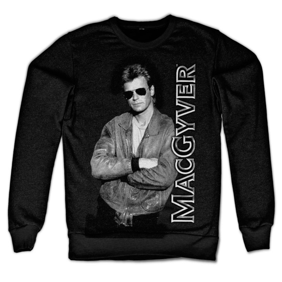 Mann Shirtstore | Cool Macgyver Sweatshirt Black