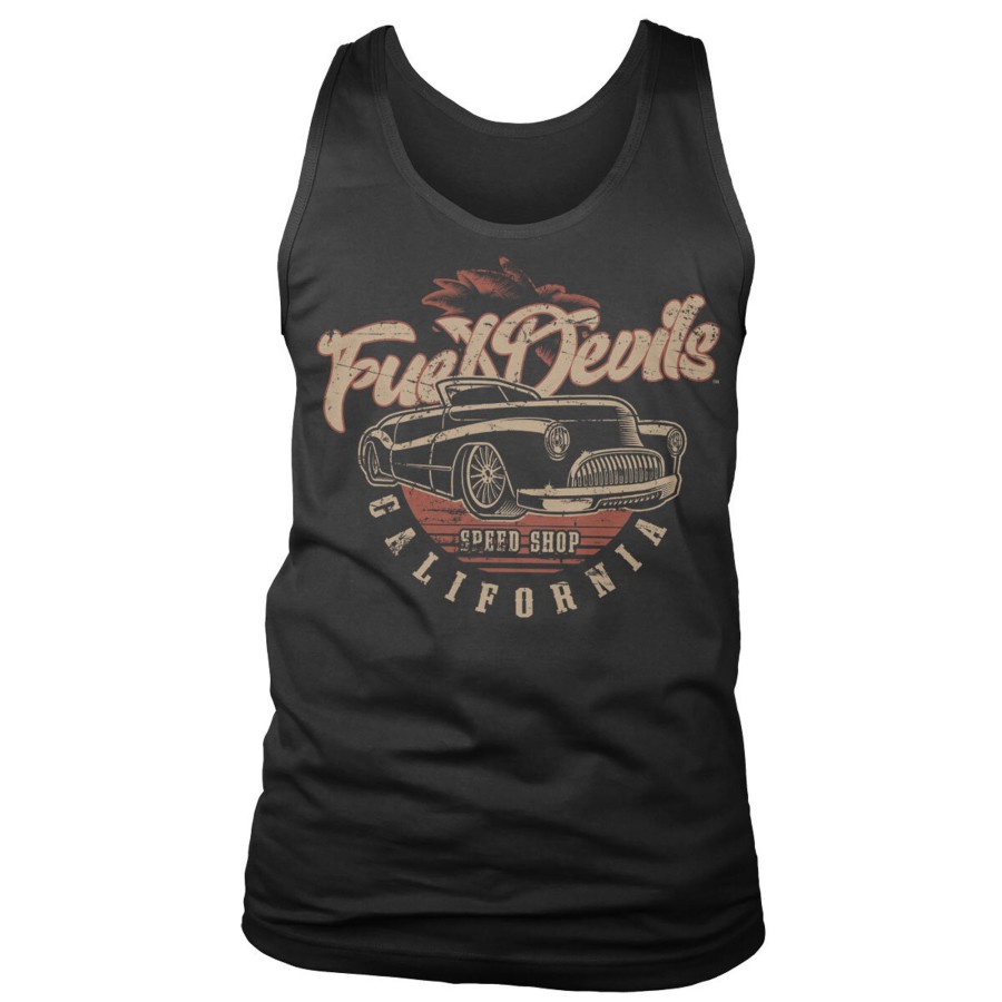 Mann Shirtstore | Fuel Devils Cali Cab Tank Top Black