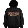 Mann Shirtstore | Stranger Things Fire Logo Hoodie Black