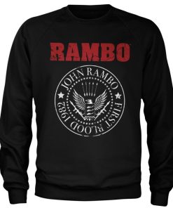 Mann Shirtstore | First Blood 1982 Seal Sweatshirt Black