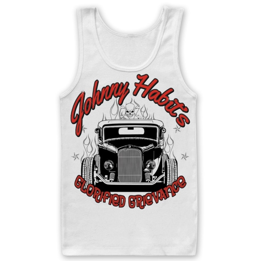 Mann Shirtstore | Johnny Habits Tank Top White