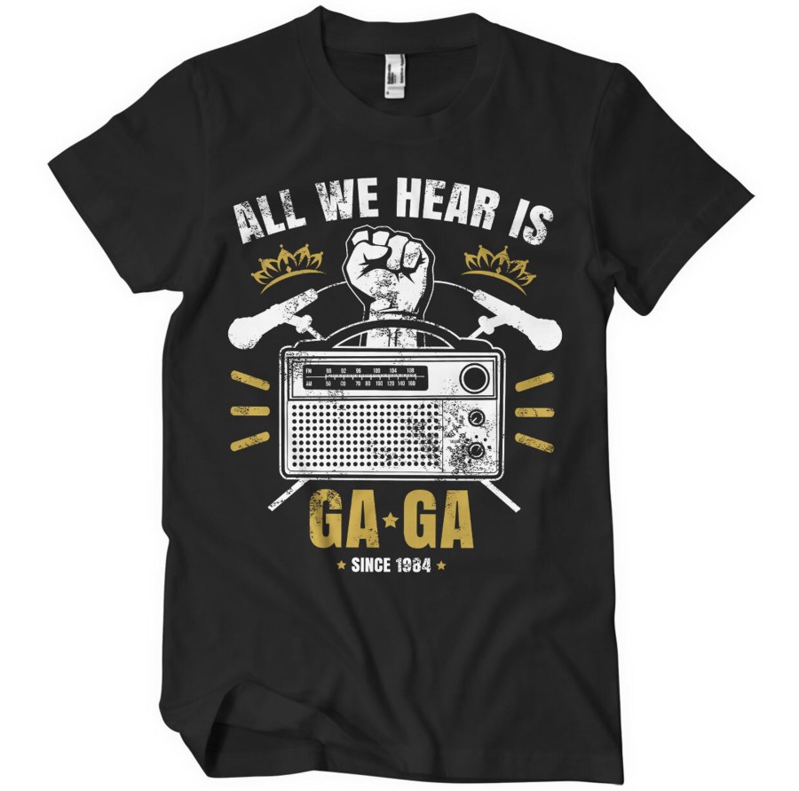 Mann Shirtstore | Radio Ga Ga T-Shirt Black