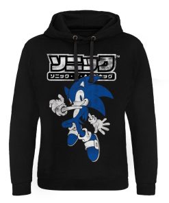 Mann Shirtstore | Sonic The Hedgehog Japanese Logo Epic Hoodie Black