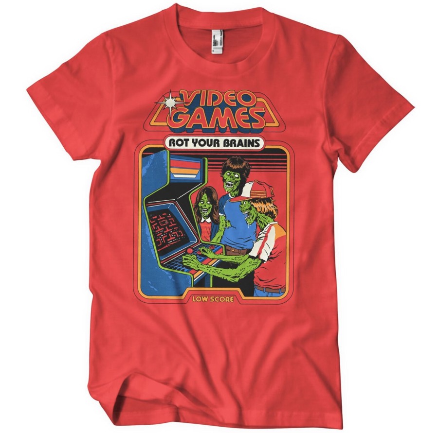 Mann Shirtstore | Video Games Rot Your Brains T-Shirt