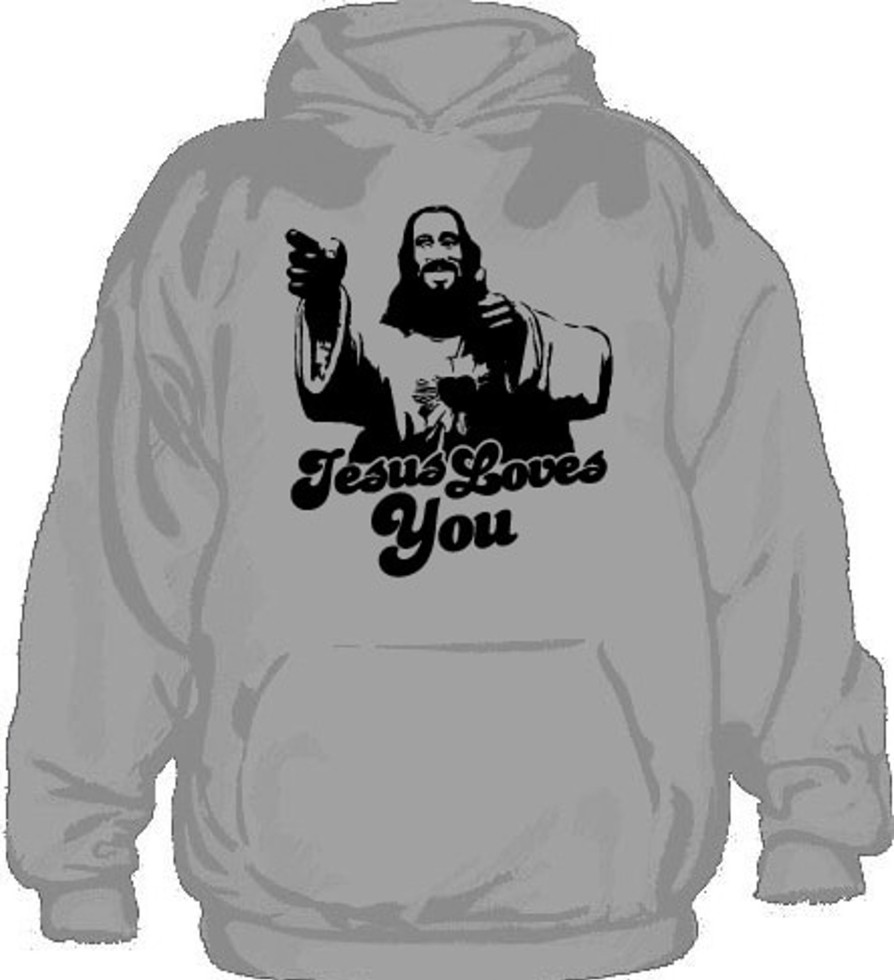 Mann Shirtstore | Jesus Loves You! Hoodie