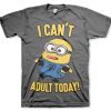 Mann Shirtstore | Minions - I Can'T Adult Today T-Shirt