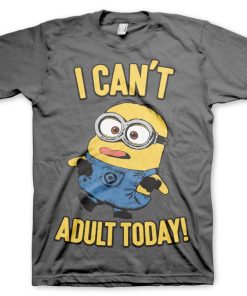 Mann Shirtstore | Minions - I Can'T Adult Today T-Shirt