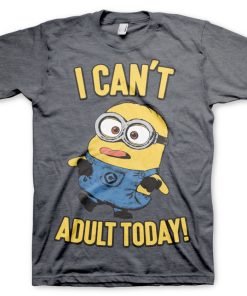 Mann Shirtstore | Minions - I Can'T Adult Today T-Shirt
