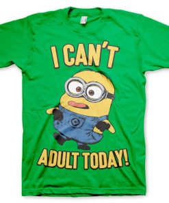 Mann Shirtstore | Minions - I Can'T Adult Today T-Shirt
