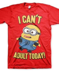 Mann Shirtstore | Minions - I Can'T Adult Today T-Shirt