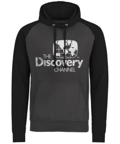 Mann Shirtstore | Discovery Channel Distressed Logo Baseball Hoodie