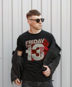 Mann Shirtstore | Friday The 13Th Block Logo T-Shirt