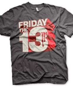 Mann Shirtstore | Friday The 13Th Block Logo T-Shirt