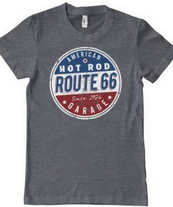 Mann Shirtstore | Route 66 - Hot Rod Garage T-Shirt