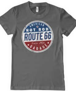 Mann Shirtstore | Route 66 - Hot Rod Garage T-Shirt
