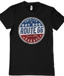 Mann Shirtstore | Route 66 - Hot Rod Garage T-Shirt
