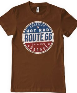 Mann Shirtstore | Route 66 - Hot Rod Garage T-Shirt