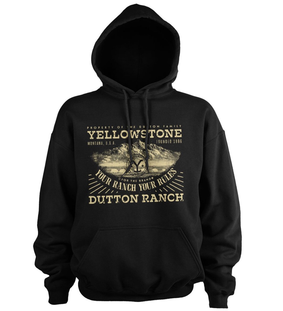 Mann Shirtstore | Your Ranch Your Ranch Hoodie Black