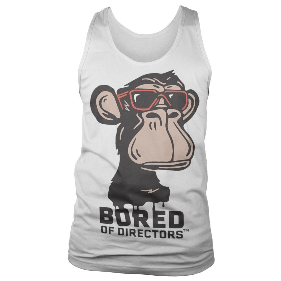 Mann Shirtstore | Bored Of Directors Logo Tank Top White