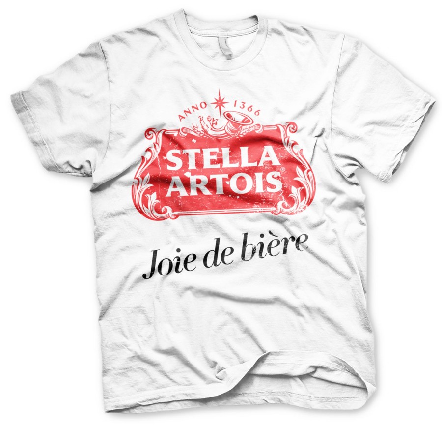 Mann Shirtstore | Stella Artois Joie De Biere T-Shirt White