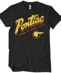 Mann Shirtstore | Pontiac Division Of General Motors T-Shirt Black