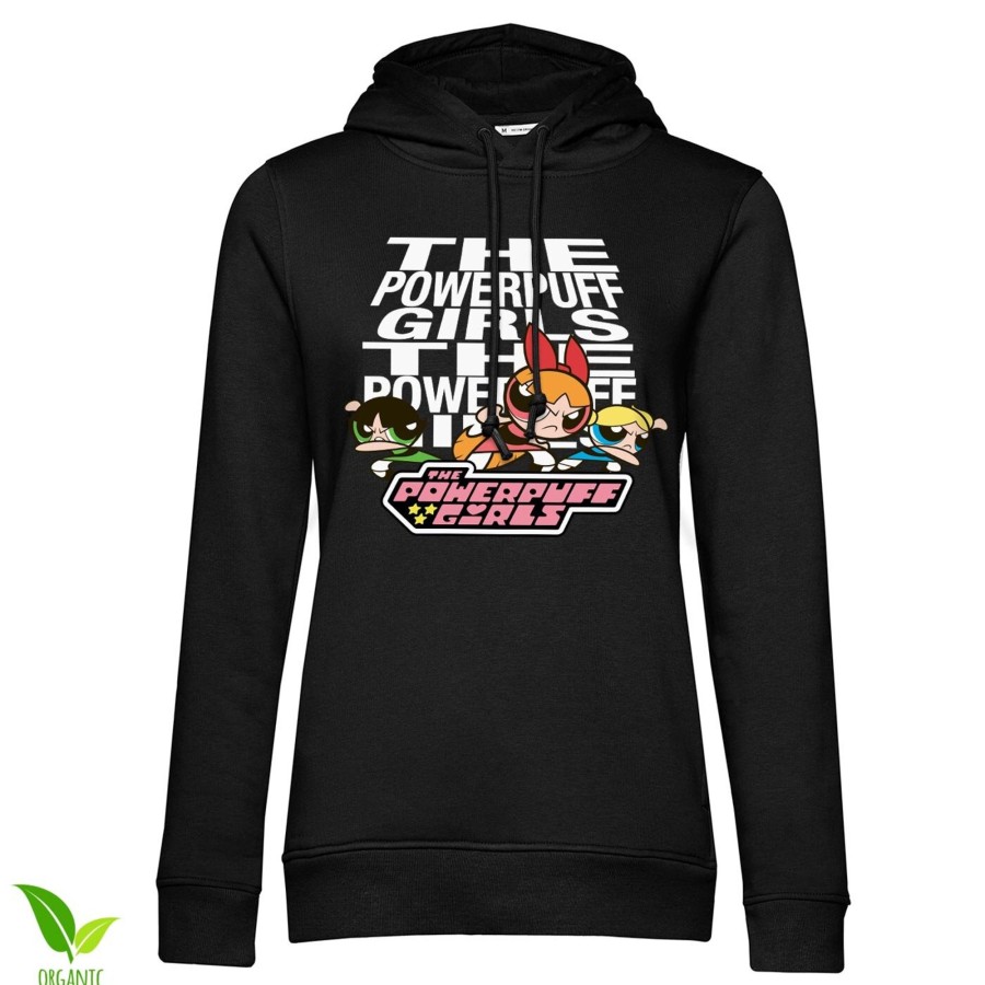 Kvinna Shirtstore | Powerpuff Girls Girls Hoodie Black