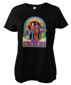 Kvinna Shirtstore | Say No To Hate Girly Tee