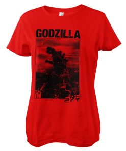 Kvinna Shirtstore | Godzilla Vintage Girly Tee