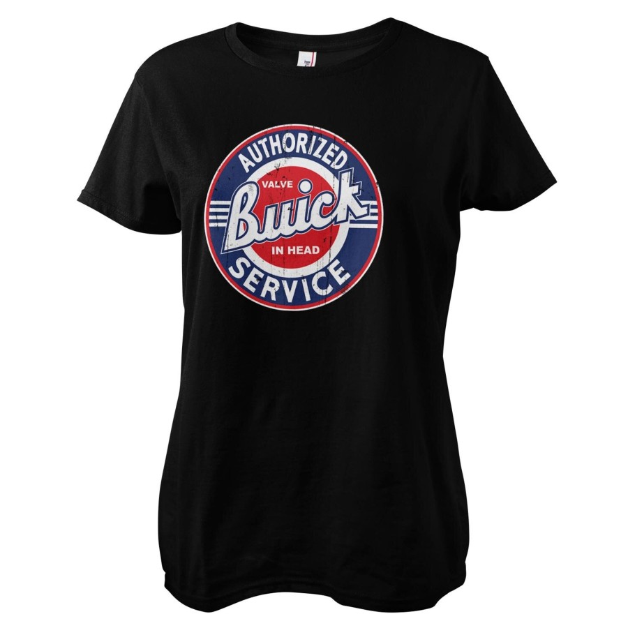 Kvinna Shirtstore | Buick Service Logo Girly Tee