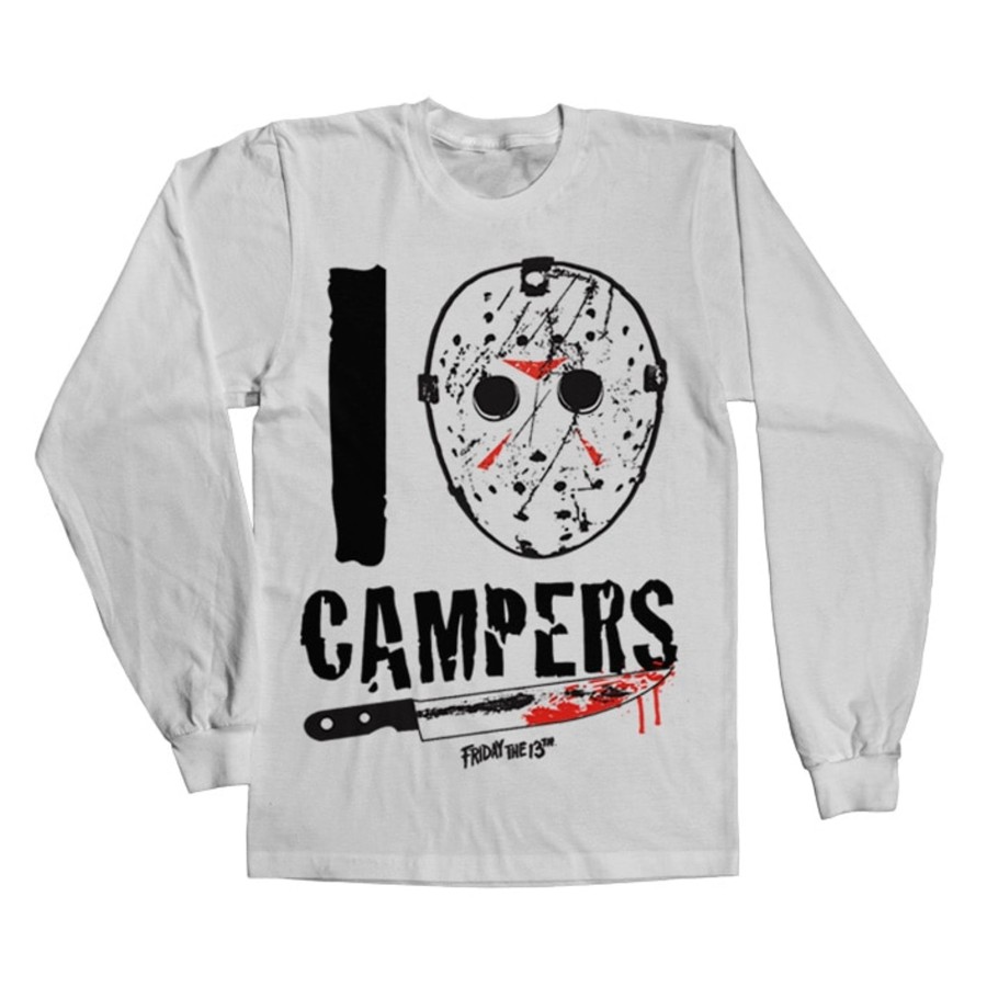Mann Shirtstore | I Jason Campers Long Sleeve Tee White