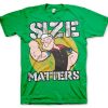 Mann Shirtstore | Popeye - Size Matters T-Shirt
