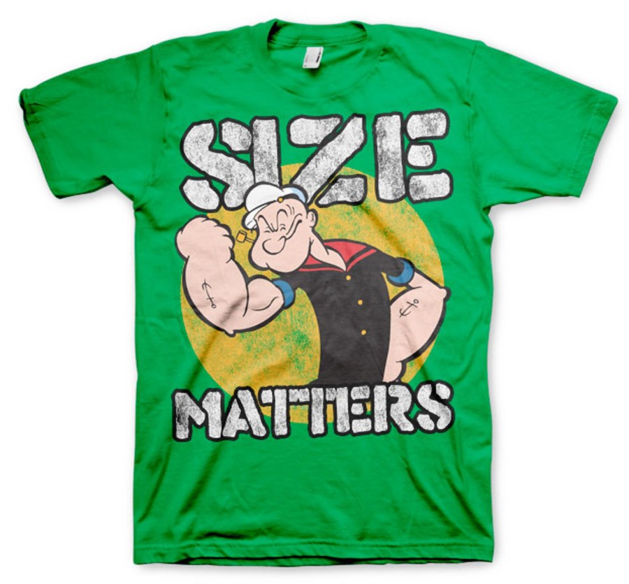 Mann Shirtstore | Popeye - Size Matters T-Shirt