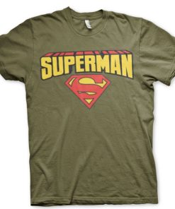 Mann Shirtstore | Superman Blockletter Logo T-Shirt
