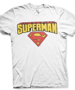 Mann Shirtstore | Superman Blockletter Logo T-Shirt