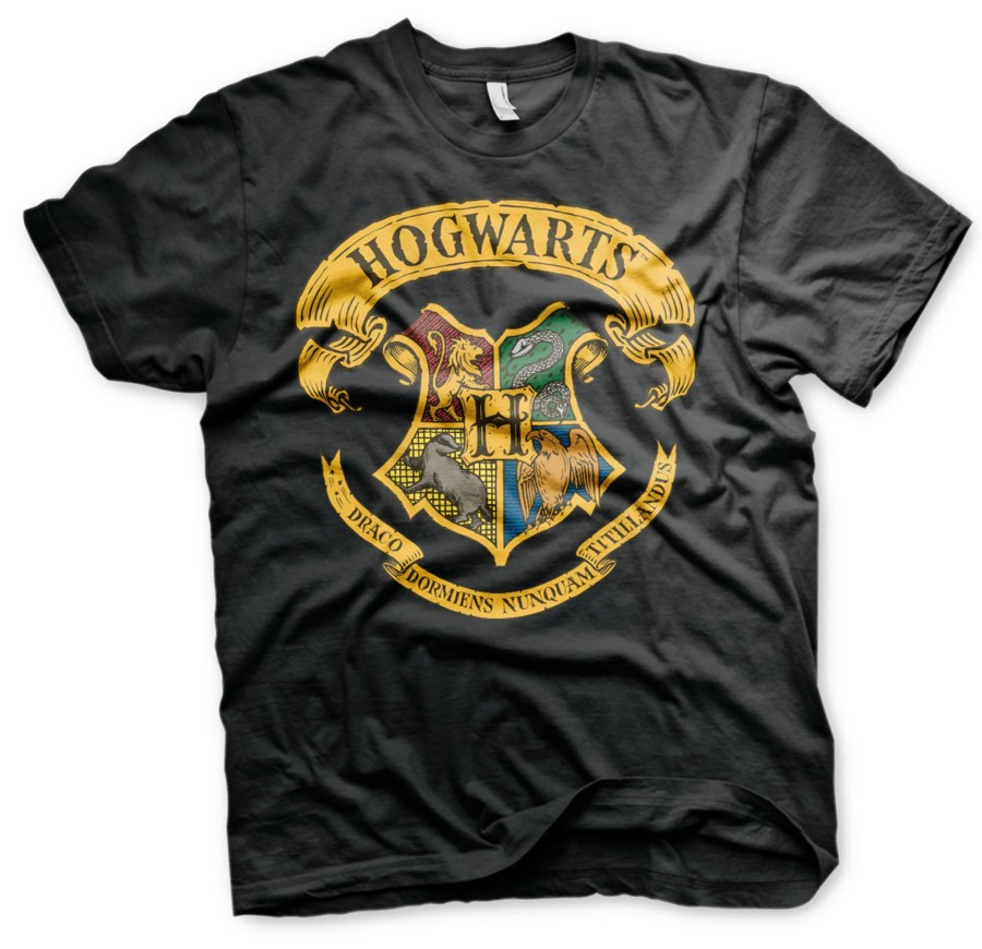 Mann Shirtstore | Harry Potter - Hogwarts Crest T-Shirt