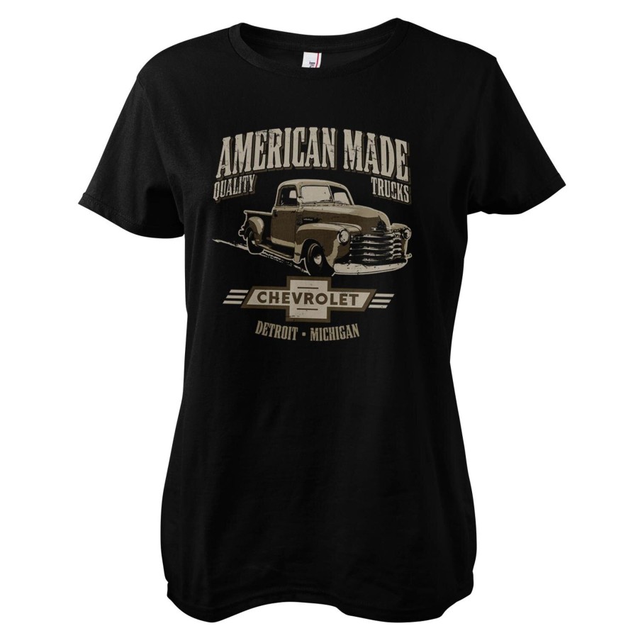 Kvinna Shirtstore | American Made Quality Trucks Girly Tee Black