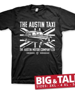 Mann Shirtstore | The Austin Taxi Big & Tall T-Shirt Black