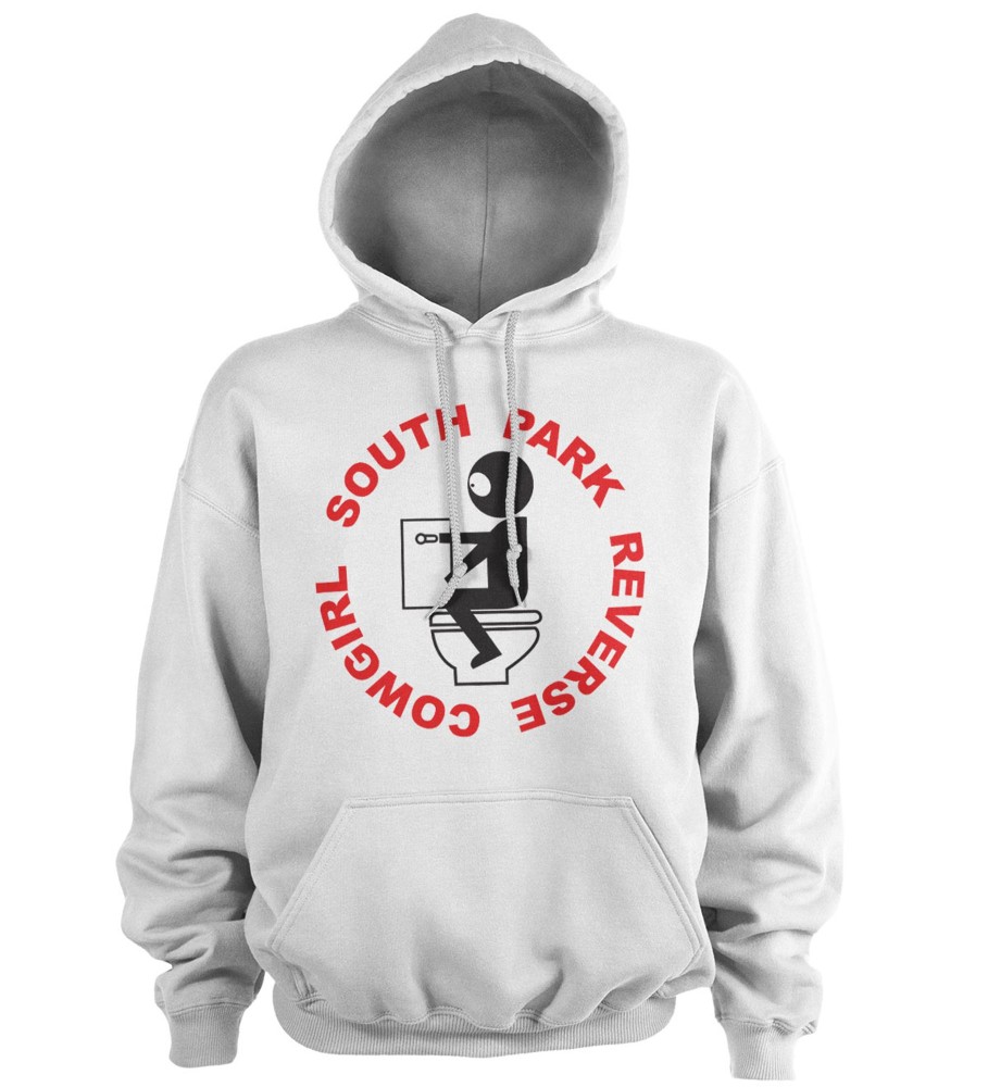 Mann Shirtstore | South Park Reverse Cowgirl Hoodie White