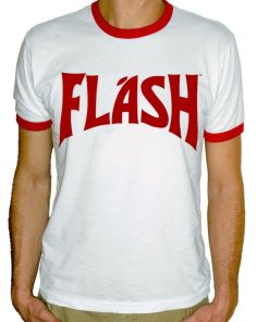 Mann Shirtstore | Flash Gordon Stripe T-Shirt White-Red