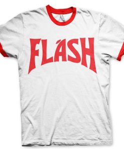 Mann Shirtstore | Flash Gordon Stripe T-Shirt White-Red