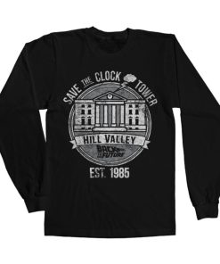 Mann Shirtstore | Save The Clock Tower Long Sleeve Tee Black