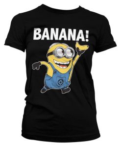 Kvinna Shirtstore | Minions - Banana! Girly Tee