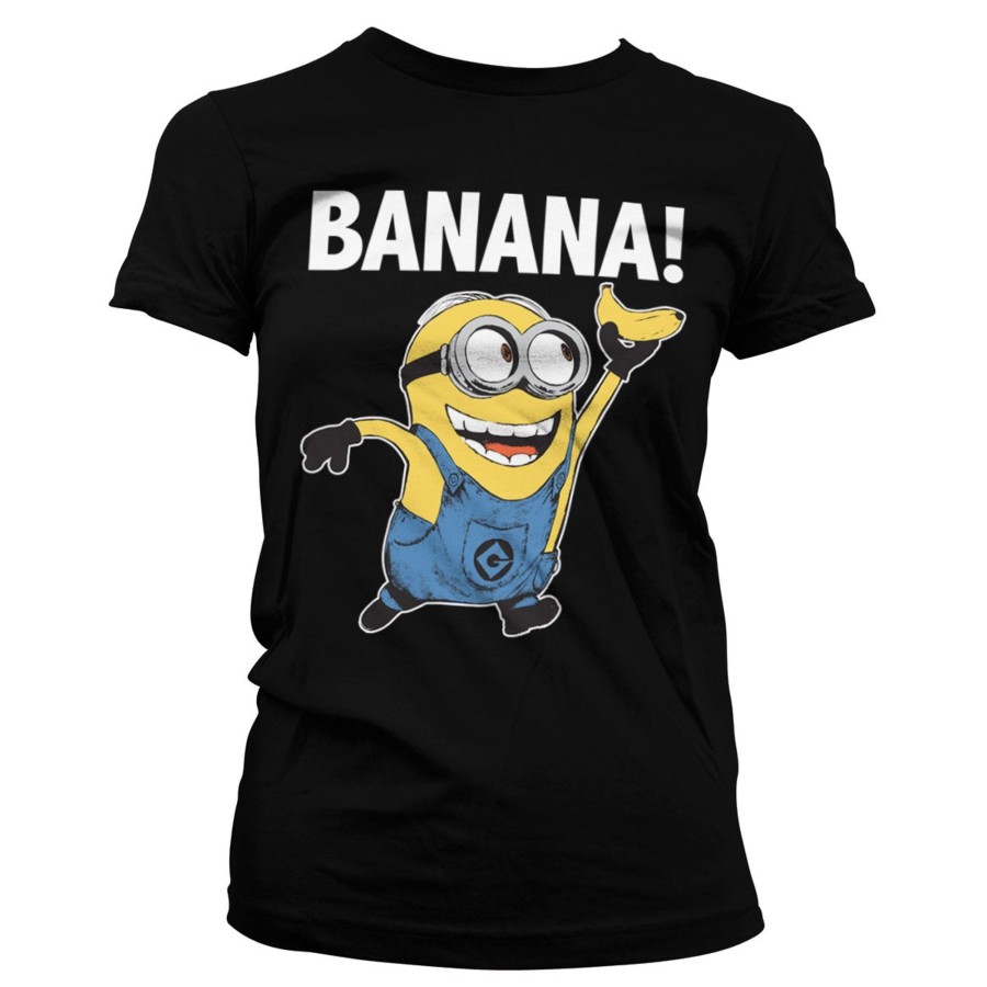 Kvinna Shirtstore | Minions - Banana! Girly Tee